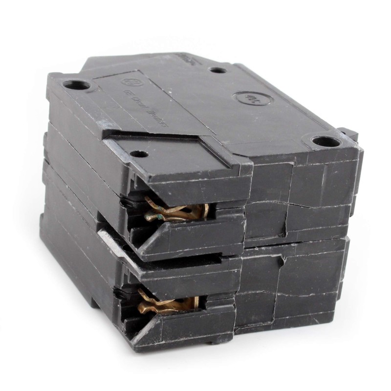 GE THQL2115 Plug-in Circuit Breaker, 2-Pole, 15-Amp, 120/240-Volt (5 Pack)