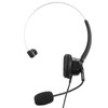 Telephone Headset RJ9 Earphone with 330° Adjustable Microphone for Home