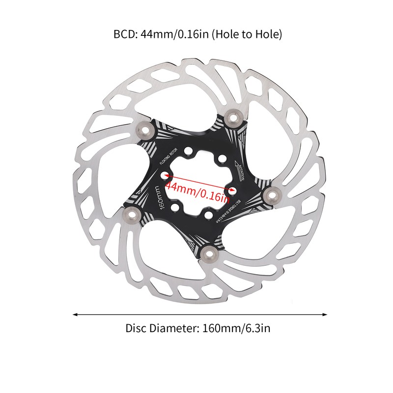MEIJUN Bicycle Disc Brake Kit Front Rear Disc Brakes Conversion