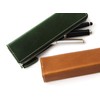 [SLIP-ON] Pen Case, Leather, Pencil Case, Students, Working People, Men's,