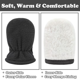 Infant Winter Mittens Baby Mittens Winter Baby Winters Gloves Toddler Boy Mitten Infant Gloves 6-12 Months Toddler Glove