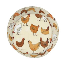 A Brood of Chickens Bucket Hat Summer Sun Hat for Travel Beach Golf Fishing - Fashion Packable Fun Outdoor Fisherman Boonie Hat for Men and Women