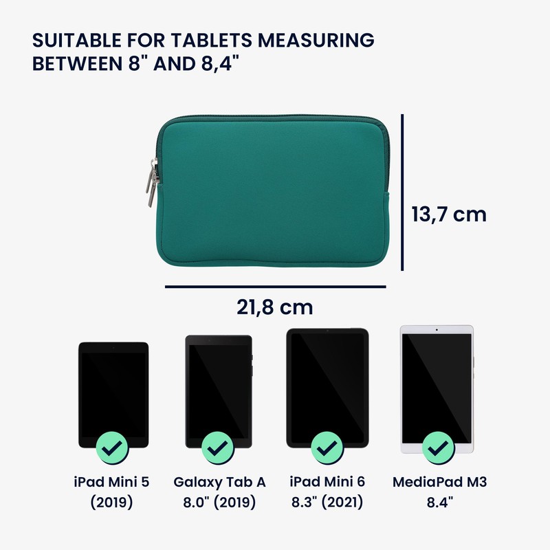 kwmobile Tablet Case Compatible with 8 - 8.4 Inch Tablet