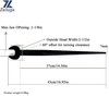 Zeluga 25-511 Construction Spud Wrench, 3/4-Inch Bolt, 1-1/8-Inch Nominal Opening,