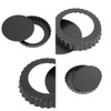 Xinzistar Pack of 4 Tartelette Moulds Mini Quiche Mould with
