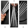 Barbecue Skewers Stainless Steel 9.8 inches (25 cm) Fish Skewers