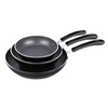 Cook N Home 8"/10"/12" 3 Pieces Frying Saute Pan Set