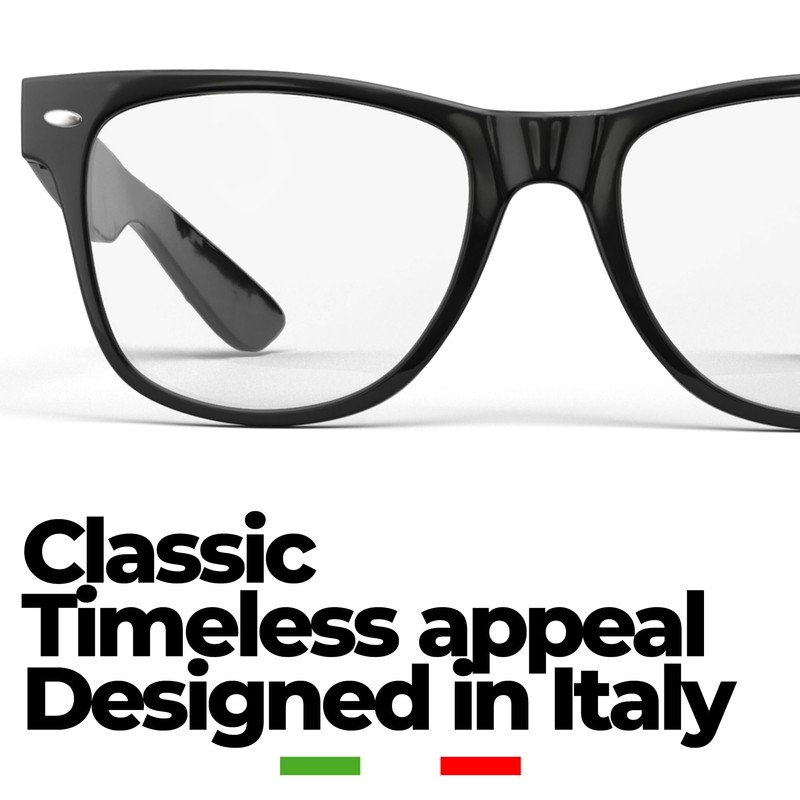 grinderPUNCH 2 Pack High Magnification Reading Glasses Strong Power Readers