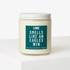 Smells Like a Football Win Scented Candle - Team Name: