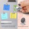 BEANPRECOY 25 Pcs Magnetic Clips, Magnetic Hooks Clips, Strong Refrigerator