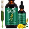 Mullein Drops for Lungs, Mullein Leaf Drops with Premium Mullein