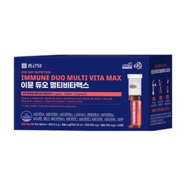 Chong Kun Dang Immune Duo Multivitamex 24 servings 1 box / 종근당 이뮨 듀오 멀티비타맥스 24회분 1박스
