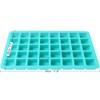 ionEgg 40 Cavities Square Silicone Mold, for Making Chocolate Candy,