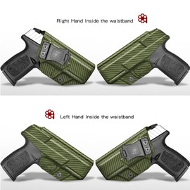 S&W SD9VE SD40VE Holster IWB & OWB Kydex Holster Fit: Smith & Wesson SD9 VE & SD40 VE Pistol – Inside Waistband Concealed Carry – Adj. Cant & 'Posi-Click' Retention – No Wear - No Jitter - USA Made