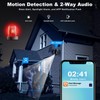 SeeVision 4G Solar Powered Wireless Outdoor Security Camera, Rechargeable, Waterproof,