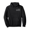 Thin Silver Line Flag Hoodie for Corrections Officers