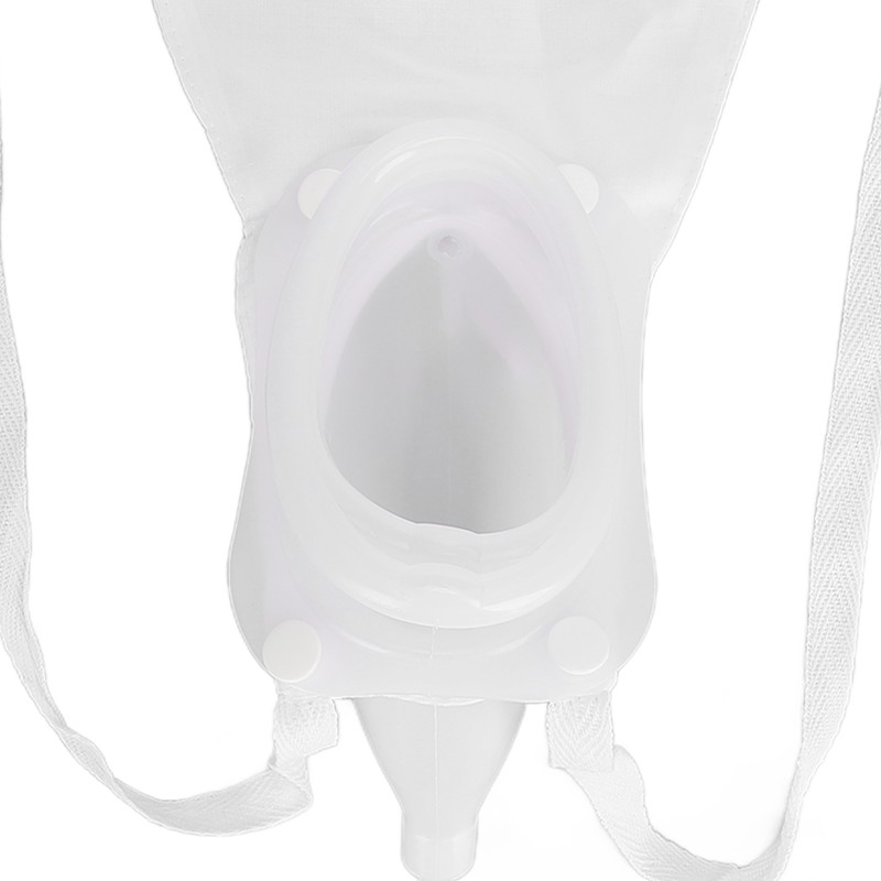 Women Wearable Urinal Spill Proof Comfortable Reusable Silicone Urine Collection