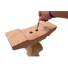 Osborne Wood Products Baron Hardwood Trestle Bench Bases (Set of