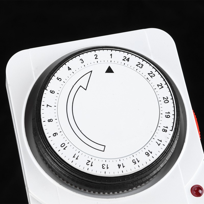 Mechanical Timer Socket 24‑Hour Cycle Timing Controller Socket Home Supplies