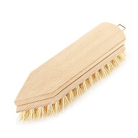 Peggy Perfect Scrubbing Brush Wood Root Brush with PP Bristle