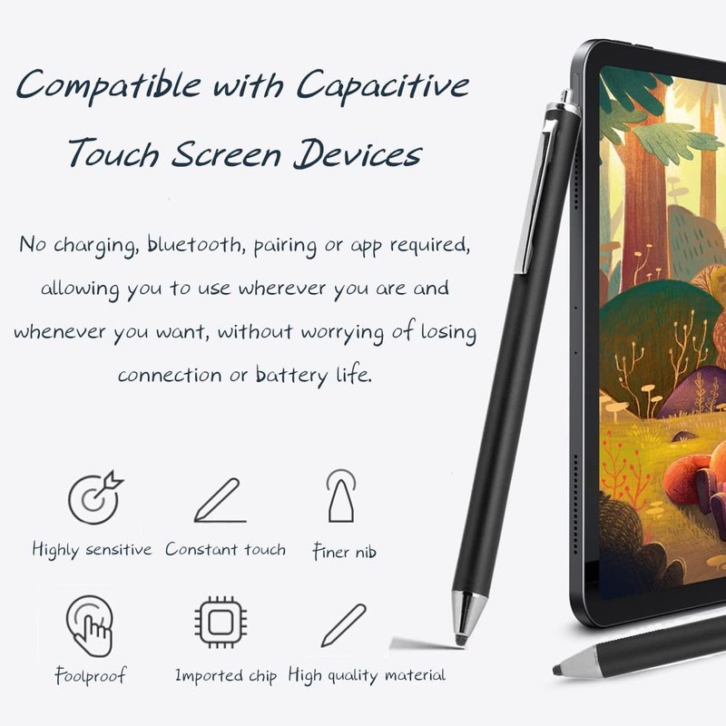 143 Fabric Head Touch Screen Digital Pen Portable for Smartphones