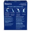Brita Water Bottle Replacement Water Bottle Filters, Black, 6 Count
