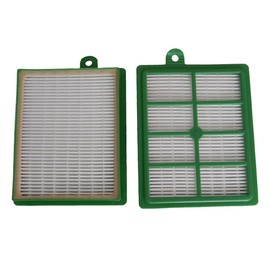 vhbw Replacement HEPA Allergy Filter Set for AEG Jetmaxx AJM 6842, AJM 6843, 6844 AJM, AJM 6845 AJM 6846, AJM 6847, AJM 6848 AJM 6849 of AEF 12 H12.