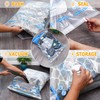 Vacuum Storage Bags 8 Medium, Space Saver Sealer Bags, Airtight