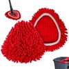 2 Pieces Chenille Microfiber Scrubber Mop Refills, Spin Mop Head