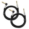 Adoerpai 2-Pack Guitar Cables 1/4 Inch 6.35mm Male to Male