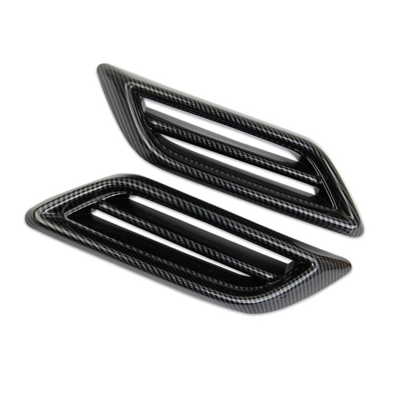 Korlot Carbon Fiber Style Exterior Exhaust Tip Trim Tail Throat