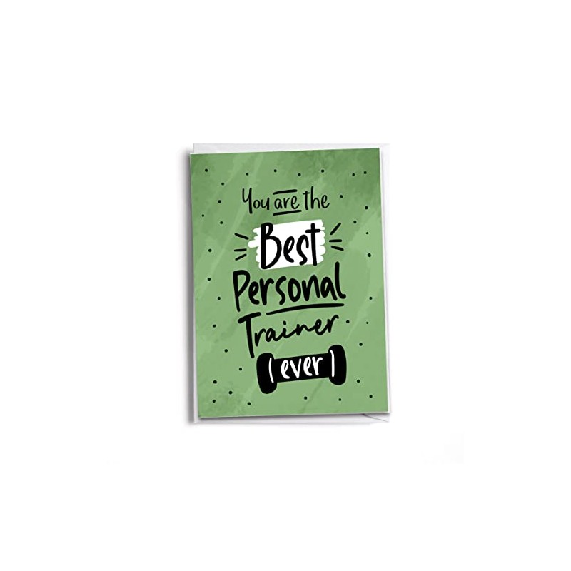 Sole Inspired Personal Trainer Thank you Card | Fitness Card