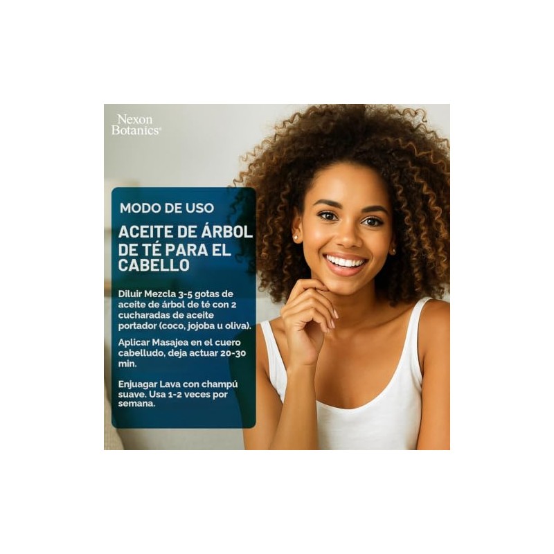 Nexon Botanics Aceite de árbol de té orgánico 30 ml