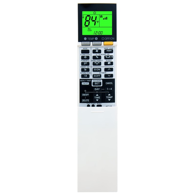 RCECAOSHAN Replacement for Mitsubishi Electric AC Air Conditioner Remote Control