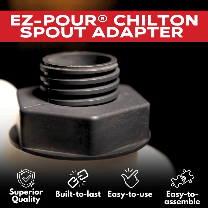 EZ-Pour Spout Kit A1 Chilton Gas Can Adapter Set (Pack