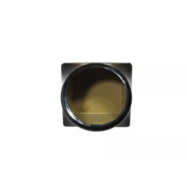 Fibropool Single 10 fiberglass sub woofer speaker box enclosure carpeted MDF case Black