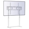 unho Universal Against The Wall TV Stand Floor: Free Standing