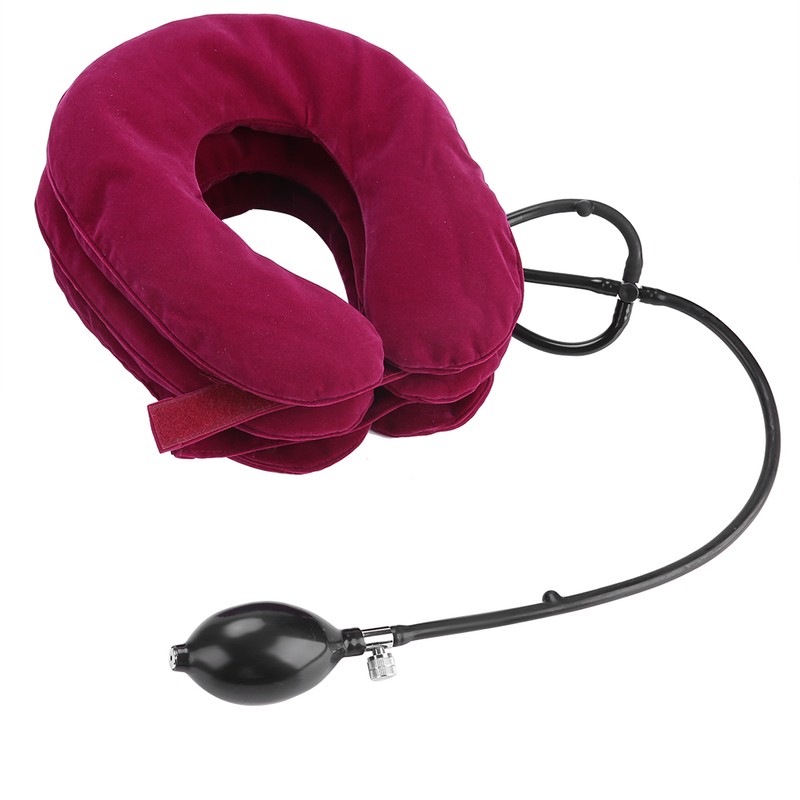 Portable Lightweight Inflatable U Shape Cervical Neck Stretcher Traction Device