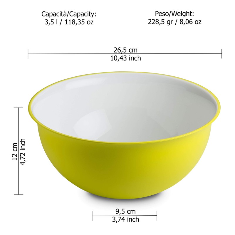 Omada Design Bowl + lid, Capacity 123,18 fl oz, Diameter