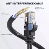 J.H. Company Cable Red Plano Categoria 6 Cat6 Rj45 Utp