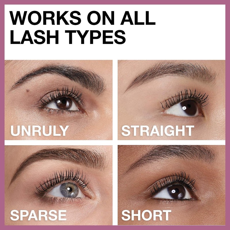 Maybelline Lash Sensational a Prueba de Agua, Very Black, 9