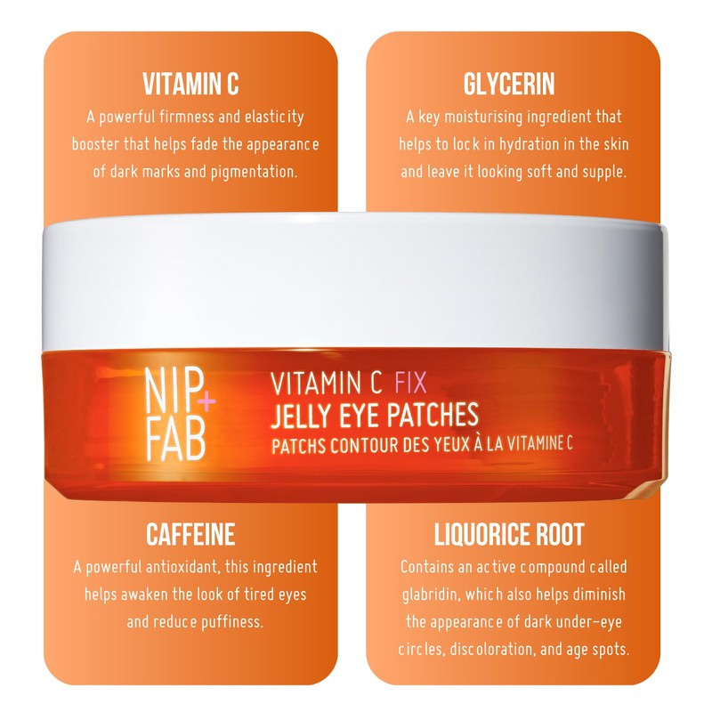 Nip + Fab Vitamin C Fix Jelly Eye Patches –
