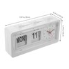 Warmhm Led Digital Clock Date Clock Digital Clock Large Display