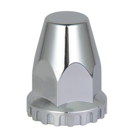 Axle Covers Complete Set Chrome ABS (2 Front 4 Rear) for Semi Truck