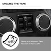 Polodunn Window Button Cover for 2012-2017 Jeep Wrangler JK &