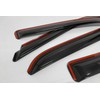 in-Channel Style Smoke Window Sun Rain Visor Vent Guard Deflector
