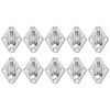10Pcs Eye Plate 316 Stainless Steel Heavy Duty Suspension Pad