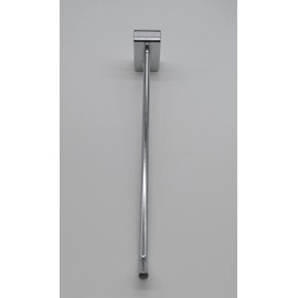 NAHANCO H9 9" Display Hooks for Rectangular Tubing, Chrome