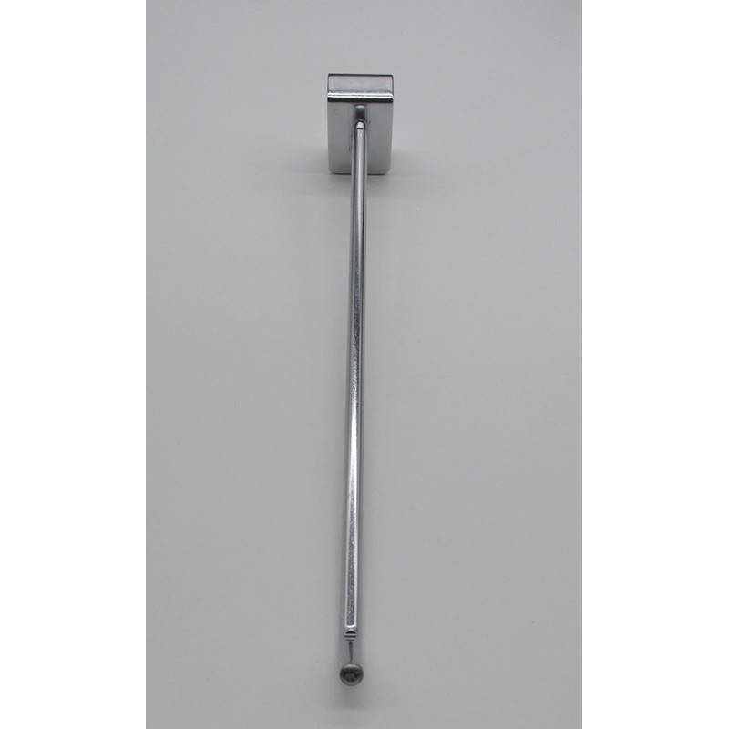 NAHANCO H9 9" Display Hooks for Rectangular Tubing, Chrome