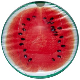 Igarashi BBC-60H Beach Ball, 23.6 inches (60 cm), Real Half Watermelon Ball, Inflatable Size: Approx. 19.7 inches (50 cm)